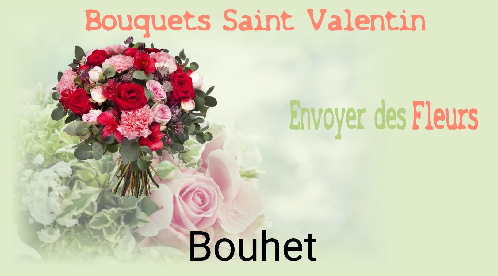 Roses de Saint-Valentin livrées à Bouhet